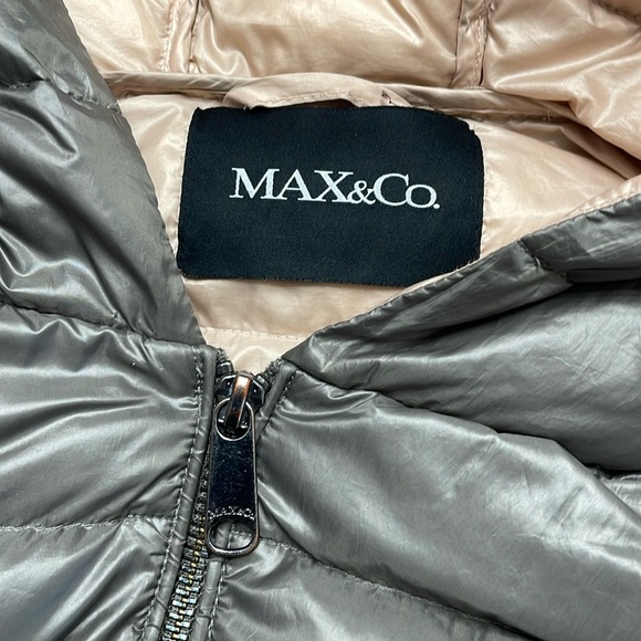 Max&Co by Max Mara Down Filled Hooded Quilted Coat - Picture 2 of 11